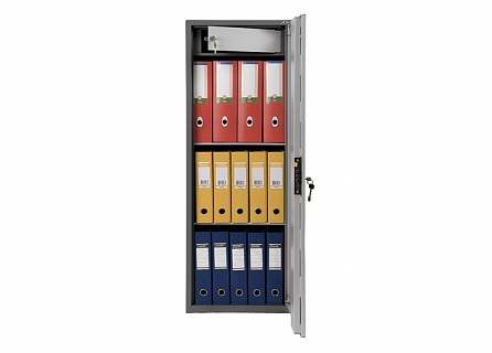 Фото Шкаф бухгалтерский AIKO SL-125Т, 1252x460x340 мм, сталь 1,2 мм, ключ. замок - Бухгалтерский шкаф 2