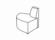 Модуль угл. внеш. низкий M10-1E-270